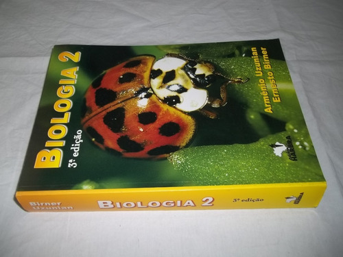 Livro - Biologia 2 - 3ª Edição - Armenio Uzunian -   Outlet