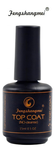 Top Coat/selante Uv - Fengshangmei (pretinho Do Poder) 15ml Cor Incolor