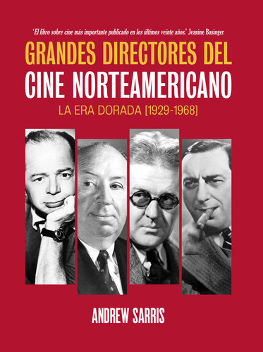 Libro Grandes Directores Del Cine Norteamericano - Sarris...