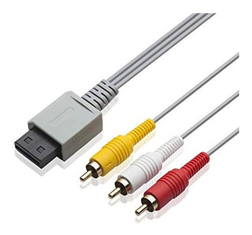 Teninyu - Cable Av Para Wii Wii U (59 Pies 3 Rca