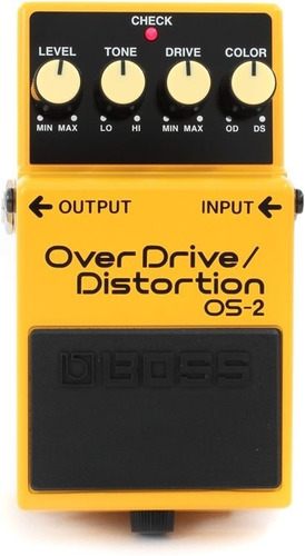 Pedal Boss Os2 Overdrive Distortion + Fonte