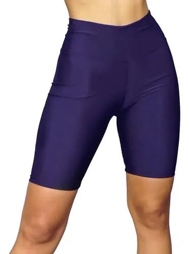 Short De Lycra Morado