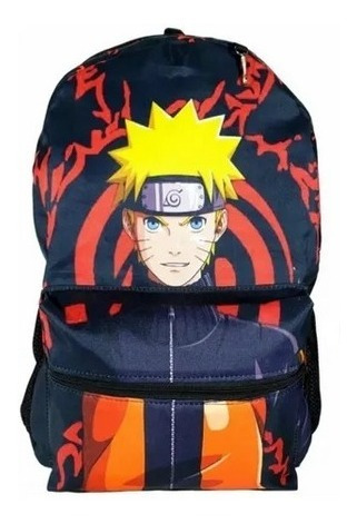 Mochila  Anime Naruto Infantil Vuelta A Clase