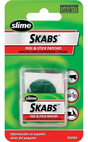 Kit Parches Skabs Camara Autoadhesivos X 6 Ud Slime