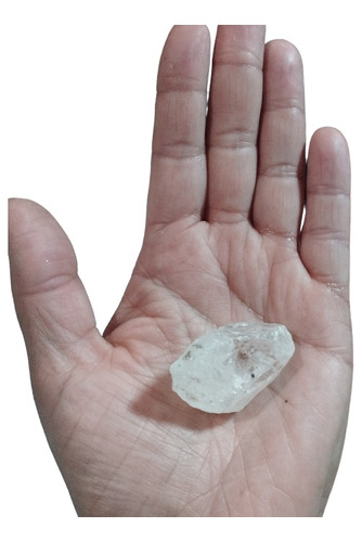Cuarzo Cristal Energético. Piedra De Bolsillo.