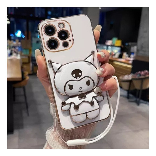 Funda Con Espejo De Maquillaje Con Soporte For iPhone 16, M