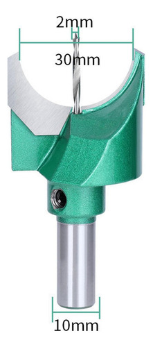 Aa Ferramenta De Carpintaria Esférica Revestida De 10mmx30mm