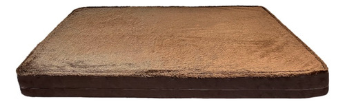 Cama Colchon Premium Con Cierre Mascotas Perros Xxl 120 Cms
