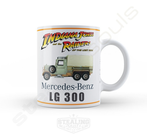 Taza | Indiana Jones Raiders Lost Ark | Mercedes Benz LG 300