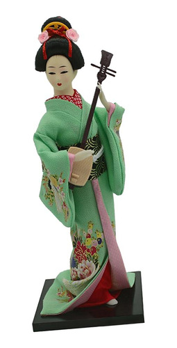 Vintage Geisha Muñeca Hanbok Corte Vestido Un Un Un