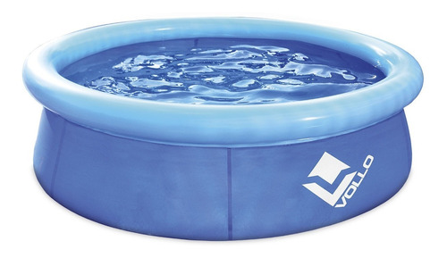 Piscina Inflável Pvc 1.000 Litros Vollo Cor Azul