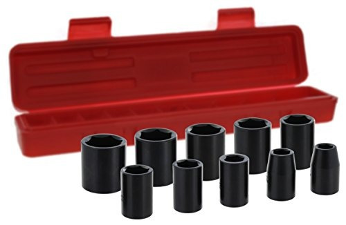 Drixet 12 Drive Shallow Metric Impact Socket Set | Zócalos