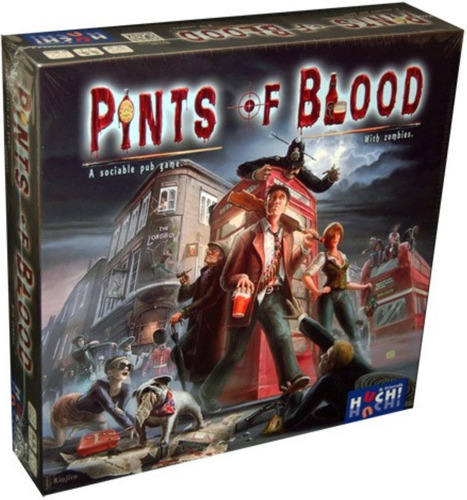 Pints Of Blood - Jogo De Tabuleiro Imp. Eagle Gryphon Games