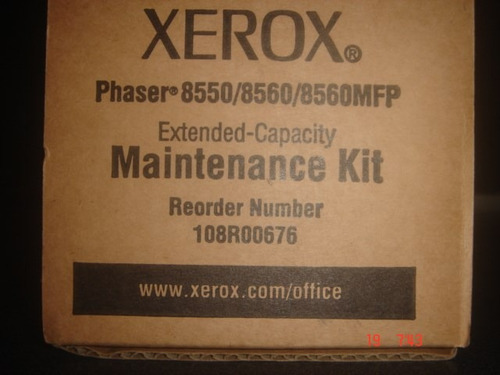 Kit Mantenimiento Xerox N/p 108r00676 Phaser 8550/8560/mfp