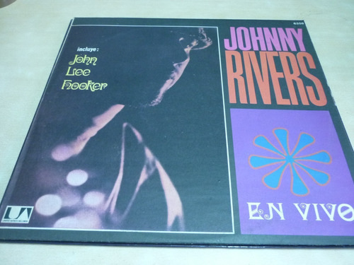Johnny Rivers En Vivo Vinilo Como Nuevo Jcd055