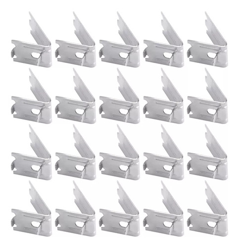 Soporte For Estante Heladera De 20 Piezas, Gancho De Ac