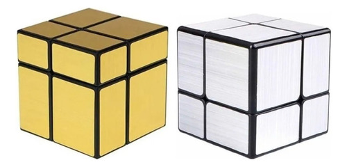 Cubo Rubik Qiyi Mirror 2x2x2 Espejado Alta Velocidad