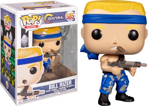 Figura Funko Pop - Bill Rizer 585 - Contra