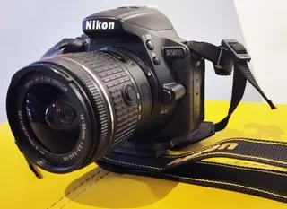 Nikon Kit D5600 18-55 Vr Dx Negro + Lente Nikkor 55-300