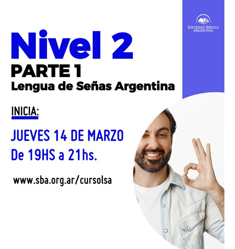 Curso Lengua De Señas Argentina - Nivel 2 - Parte 1