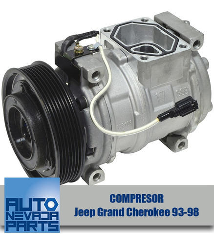 Compresor De A/c Para Jeep Grand Cherokee Del 1993 Al 1998.