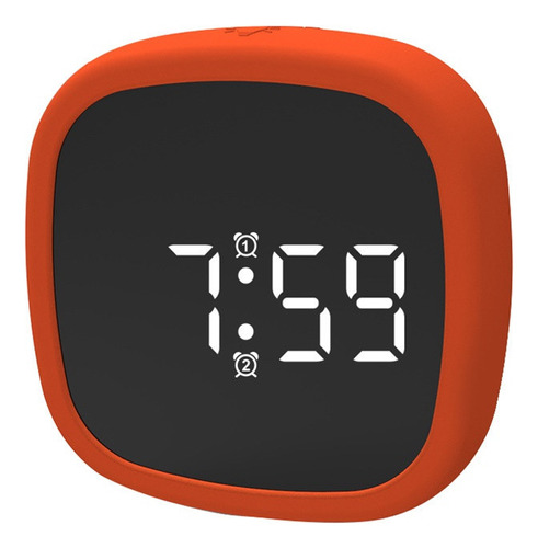 Reloj Despertador Digital Con Pantalla Led De Bolsillo, Sili