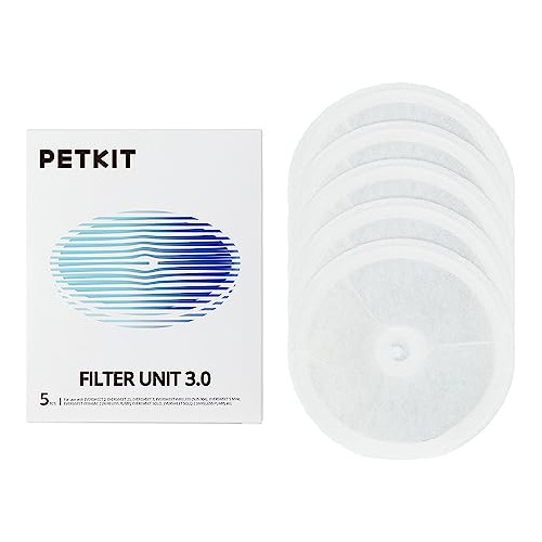 Petkit Unidades De Filtro Mejoradas 3.0 Para Fuentes De Agua