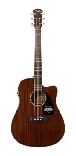 Guitarra Electroacustica Fender Cd-60sce Mahogany
