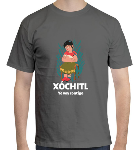 Playera Xóchitl Gálvez -  Yo Voy Contigo  - Mamá Con Su Hijo