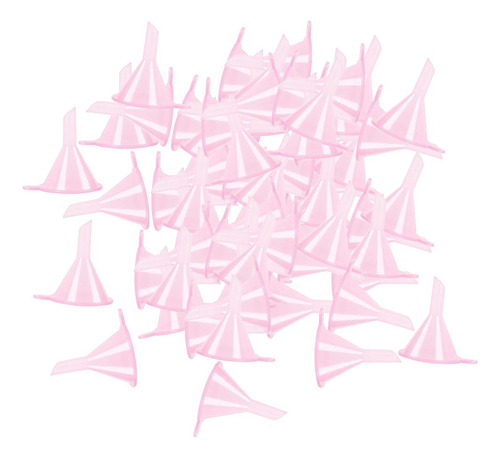 2 X 100pcs Mini Funnels For Small Vials Glass Pink