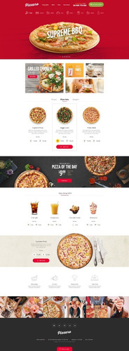 Pizzaro - Comida Rápida & Restaurante Tema E-commerce