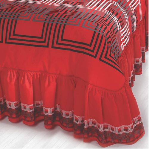 Colcha Oliver Matrimonial Con 2 Cojines