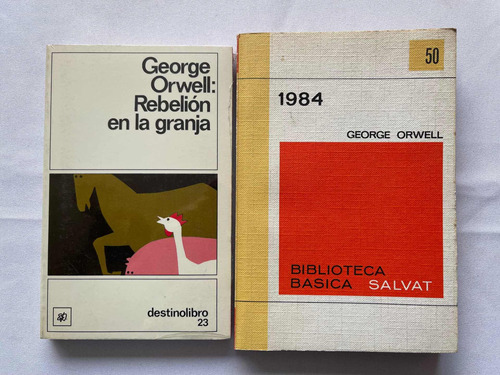 George Orwell 1984 Y Rebelión En La Granja