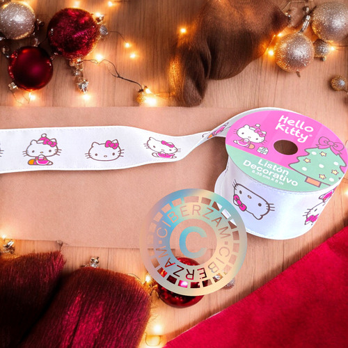 Liston Kitty Navidad Navideño Sanrio