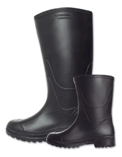 Botas Pvc Caña Corta Marca Sea Sin Puntera