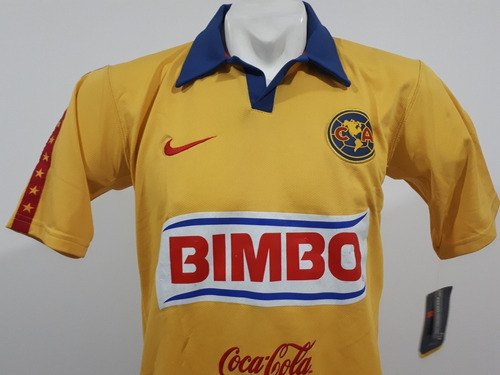 Jersey Nike America Local 2006 2007 90 Años Amarillo/azul 