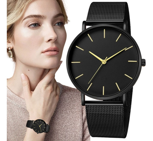 Relógio Feminino Novo Original Brilhante Bom Bonito Luxo Elegante 