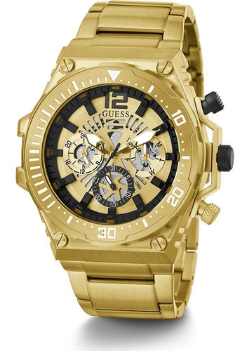 Reloj Guess GW0324g2 para hombre, color dorado