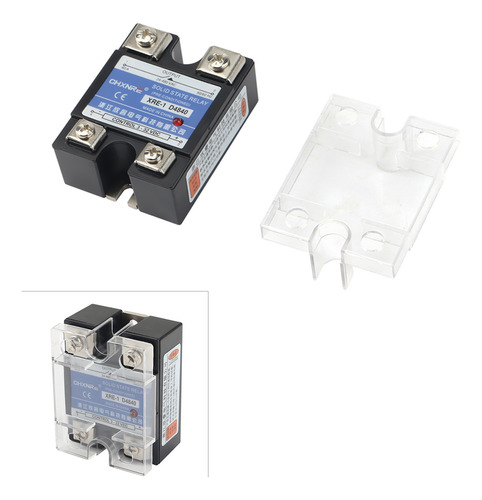 Relé De Estado Sólido Xre-1 D4840 Dc-ac 3-32v Dc Ssr