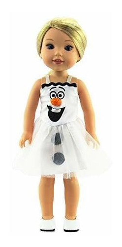 Ropa Muñecos - American Fashion World Happy Snowman Dress Ol