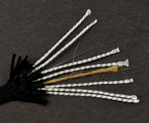 Imagen 3 de 6 de Paracord 10 Metros Fuego Pesca Cuerda 550 Tipo 3 Made In Usa