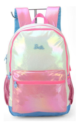 Mochila De Costas Juvenil Barbie Ms46861bb - Azul