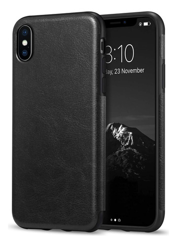 Funda Para iPhone XS Max, Negro/silicona/delgada