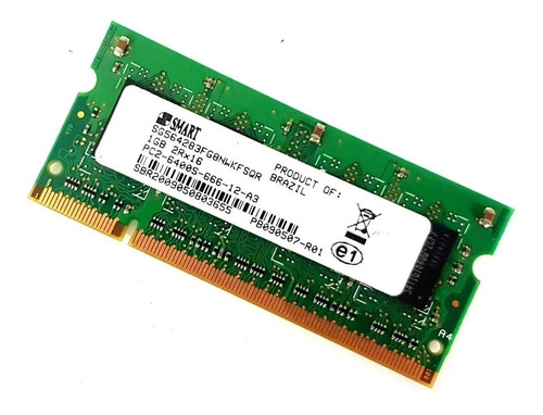 Memória 1gb Notebook Ddr2 Pc2 6400s 800mhz 2rx16 Nova Nfe