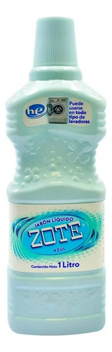 Jabón Liquido Zote Azul 1 L.