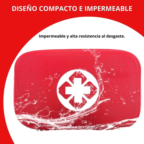 Estuche Botiquín Para Medicamentos De Primeros Auxilio Viaje