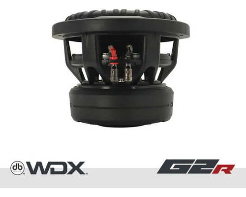 Subwoofer Db Drive Wdx8g2r.4 Doble Bobina 4-ohm 750watts Rms