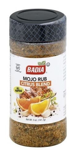 Badia Condimento Mojo Rub Mezcla De Cítricos 141.7g Imp Usa!