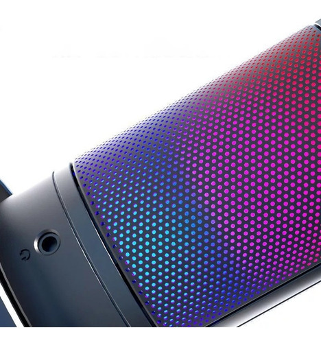Imagen 6 de 10 de Micrófono Condenser Elefir E205 Rgb Usb Profesional Premium