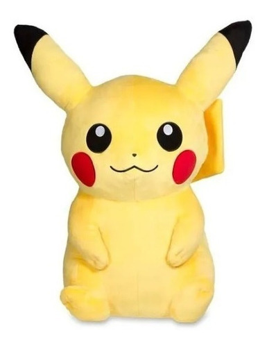 Boneco De Pelúcia Pikachu Pokemon Center Go 20cm 